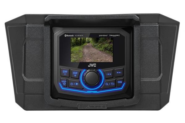 SSV Works 2020+ Polaris RZR Pro Series JVC MR3 Media-Receiver Plug-&-Play Kit