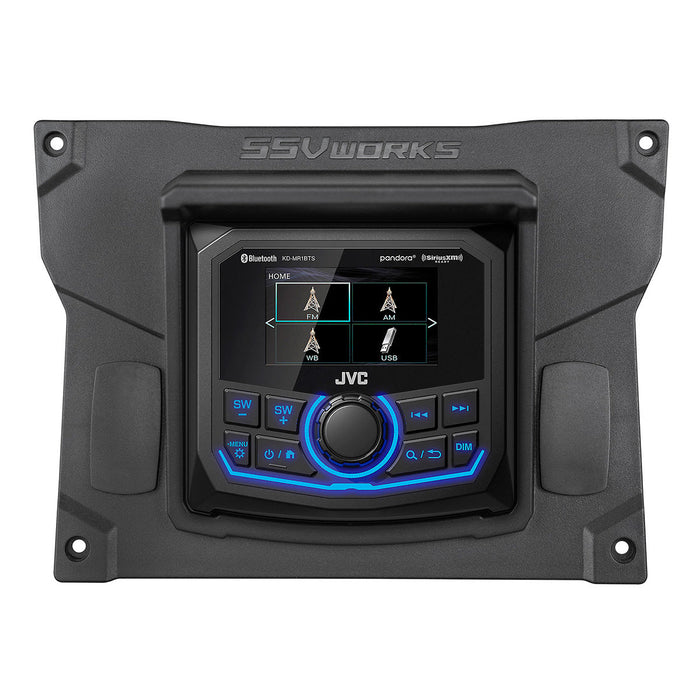 SSV Works 2020+ Kawasaki Teryx KRX1000 JVC MR3 Media Receiver Plug-&-Play Kit