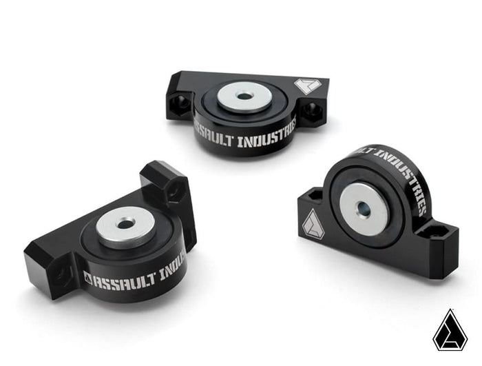Assault Industries Billet Motor Mount Kit (Fits: Polaris RZR XP Turbo, Turbo S, RS1, Pro XP, Turbo R)