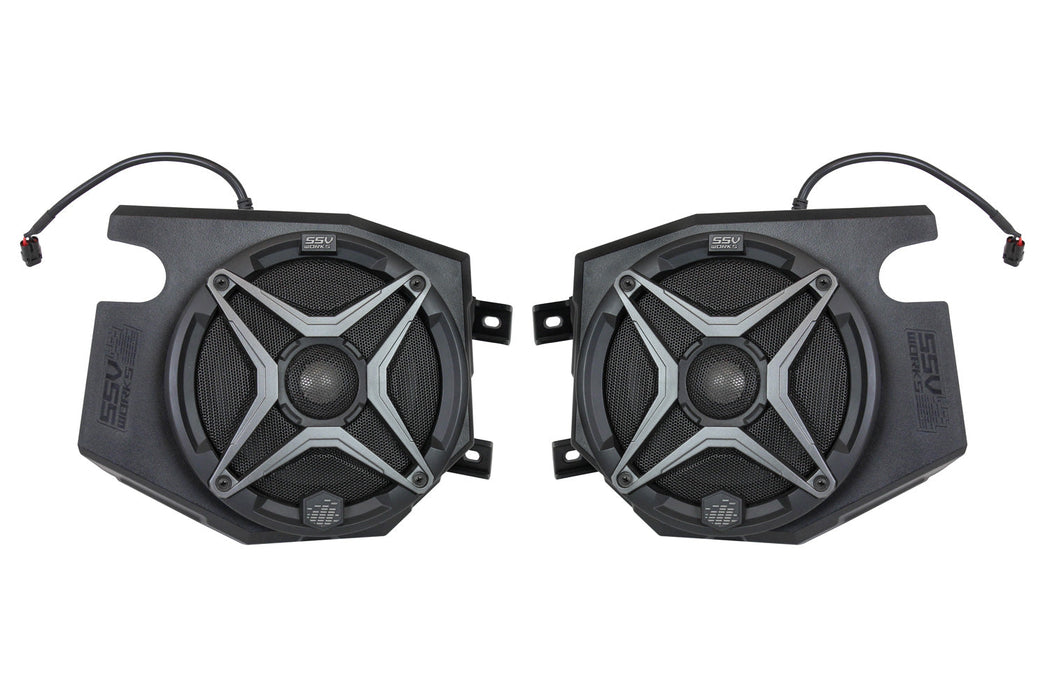 SSV Works 2014-2023 Polaris RZR Front Kick 6.5" Speaker Pods