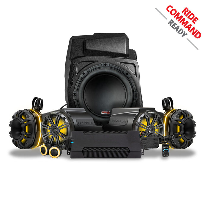 SSV Works 2020-2024 Polaris® RZR PRO Series Phase-6 K-Spec 5-Speaker 1400watt System for Ride Command
