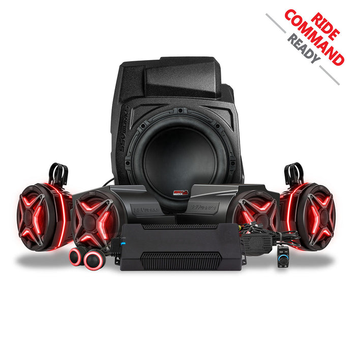 SSV Works 2020-2024 Polaris® RZR PRO Series Phase-5 V-Spec 5-Speaker 1400watt System for Ride Command