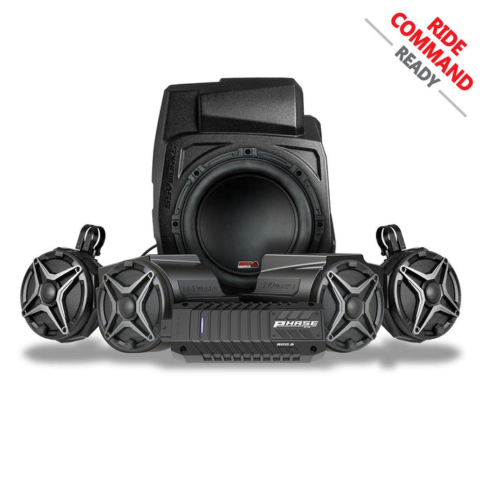 SSV Works 2020-2024 Polaris® RZR PRO Series Phase-4 A-Spec 5-Speaker 800watt System for Ride Command