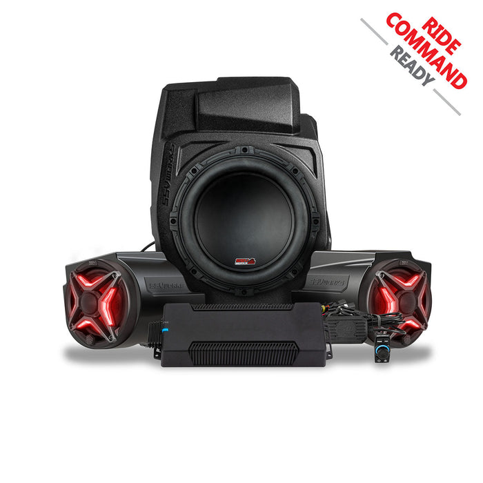 SSV Works 2020-2024 Polaris® RZR PRO Series Phase-3 V-Spec 3-Speaker 1400watt System for Ride Command