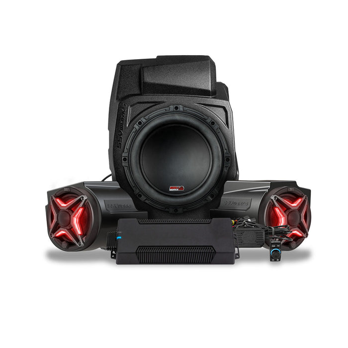 SSV Works 2020-2024 Polaris® RZR PRO Series Phase-3 V-Spec 3-Speaker 1400watt System w/JVC