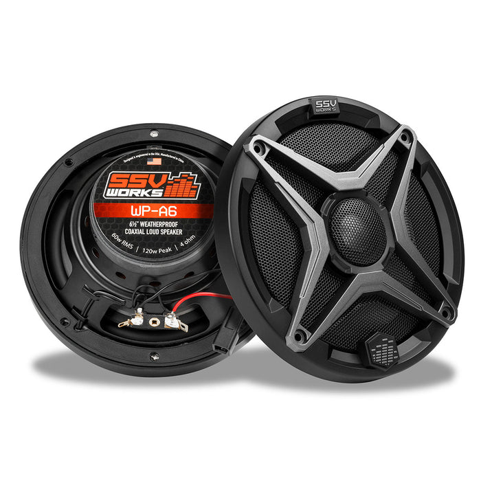 SSV Works SSV Works A-Spec 6.5in Weatherproof Powersports UTV Speakers