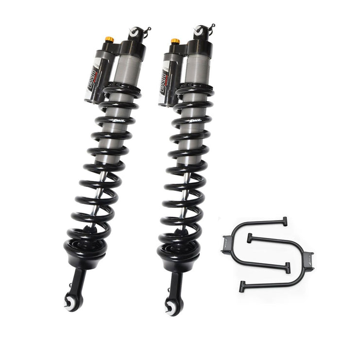 ZBROZ Racing Polaris Ranger XP 1000 2.2" X1 Series Rear Exit Shocks (2014-2017)