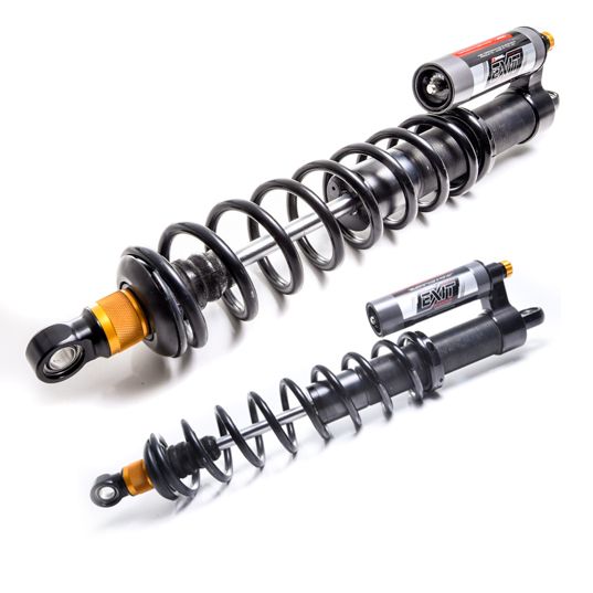 ZBROZ Racing Polaris General 4 1000 2.2" X2 Series Rear Piggy Back Exit Shocks