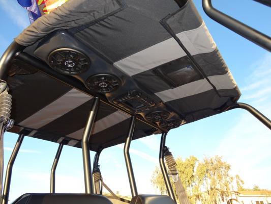 SSV Works Ranger, Rhino, Viking, Teryx 4, 4-Speaker Overhead Weather Proof Sound Bar