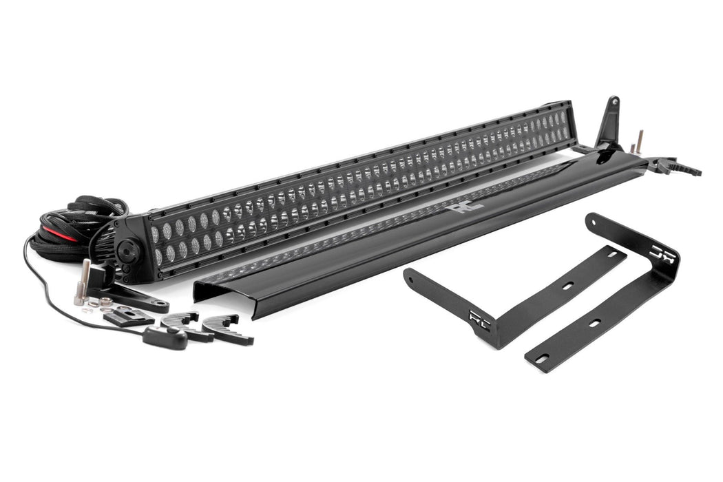 Rough Country LED Light Kit 50in Dual Row Black Series Kubota RTV-X1120 Deluxe/RTV-X1120D
