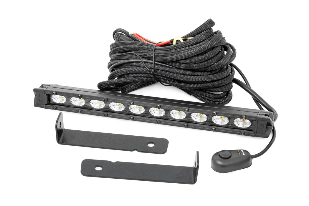 Rough Country 10" LED Light Kit Under Bed Mount for 2014-2023 Polaris RZR XP 1000