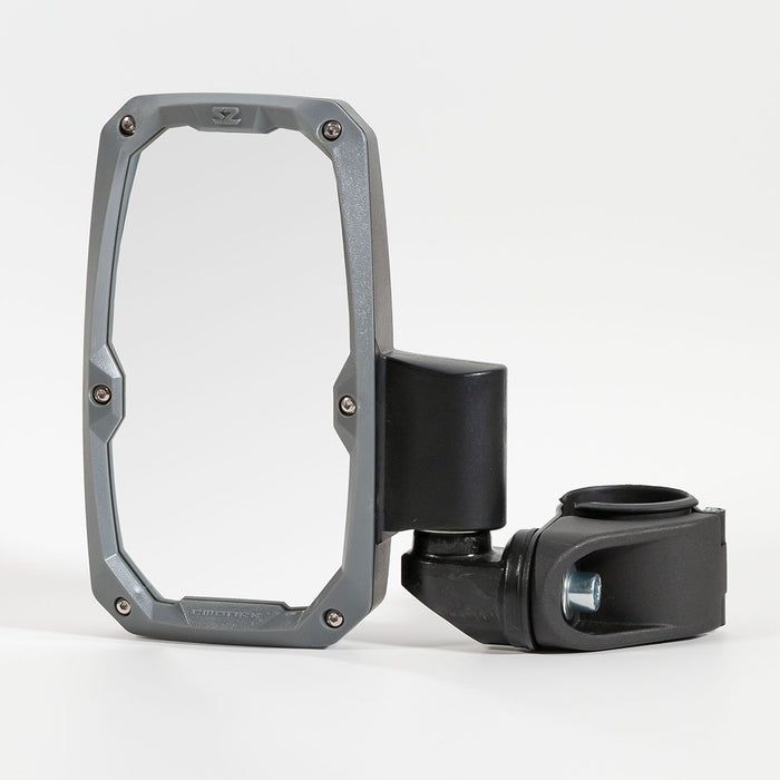 Seizmik Embark Side View Mirror with ABS Body & Bezel ? 1.75? Round Tube (Pair)