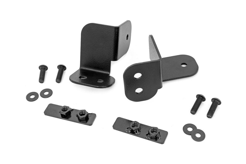 Rough Country LED Light Rear Mount 2" Black Pair Flood for 2017-2023 Polaris Ranger 1000/Ranger XP 1000