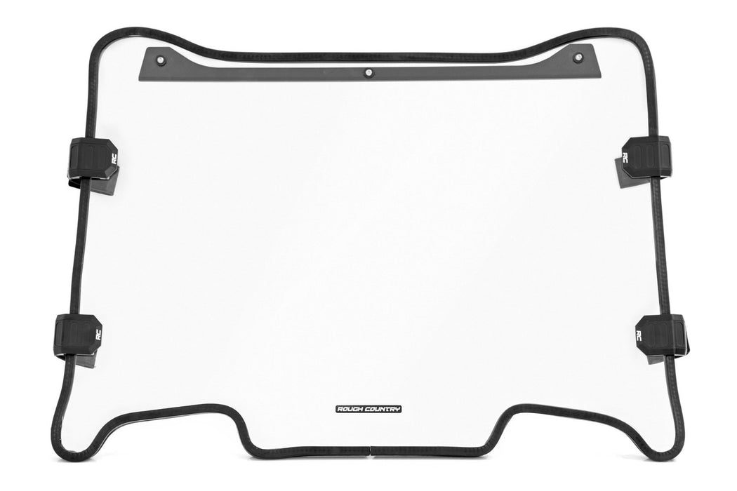 Rough Country Full Windshield Scratch Resistant for 2021-2022 Polaris RZR Turbo S