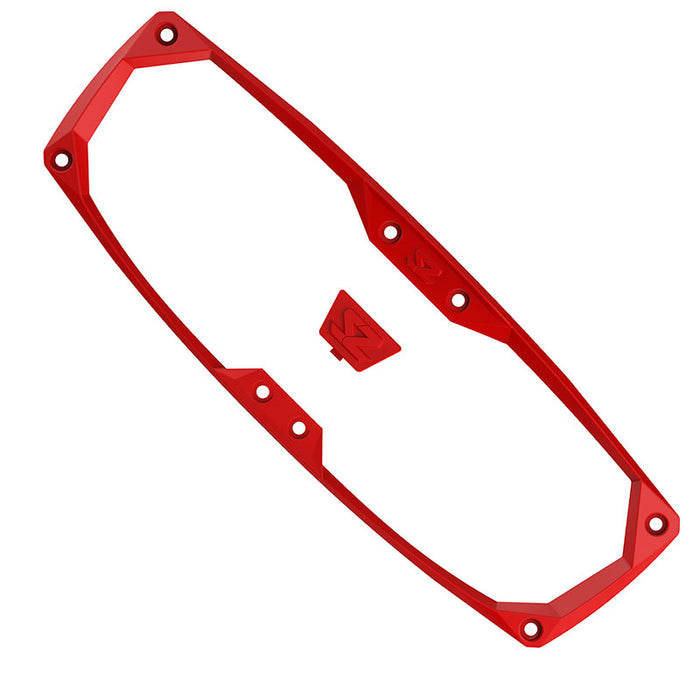 Seizmik Halo-R Series Bezel & Cap Kit – Red