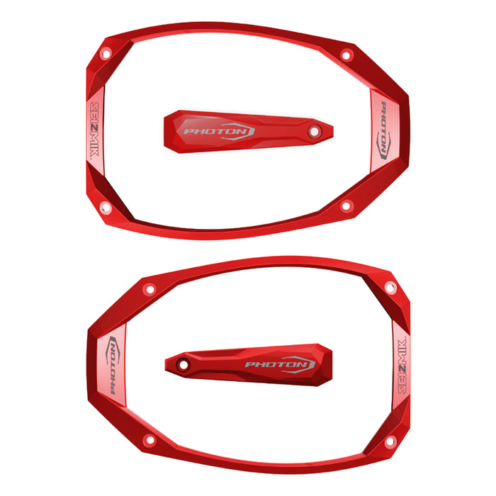 Seizmik PHOTON CAST ALUMINUM TRIM KIT – RED