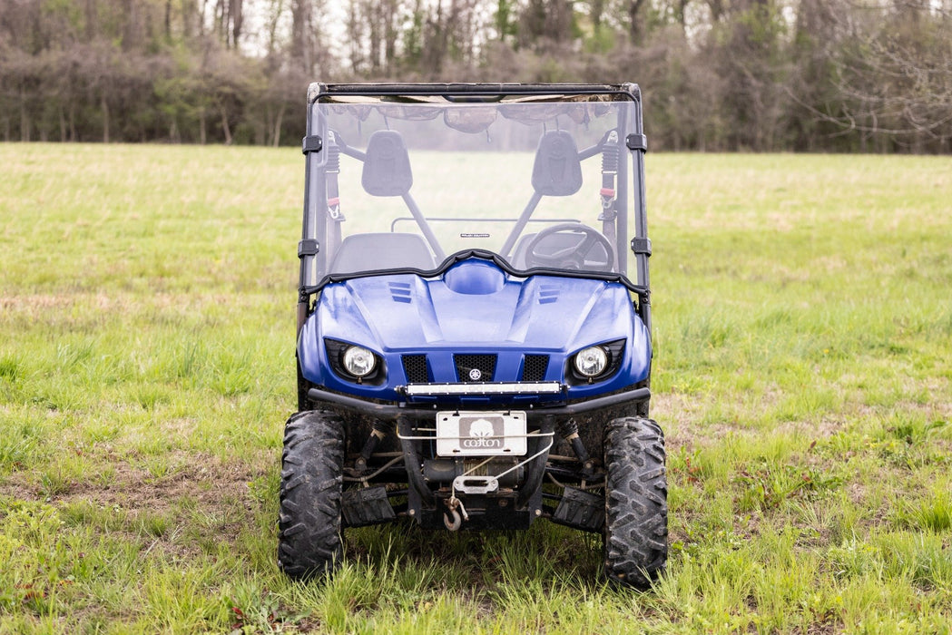 Rough Country Full Windshield Scratch Resistant for 2004-2013 Yamaha Rhino 450/660/700