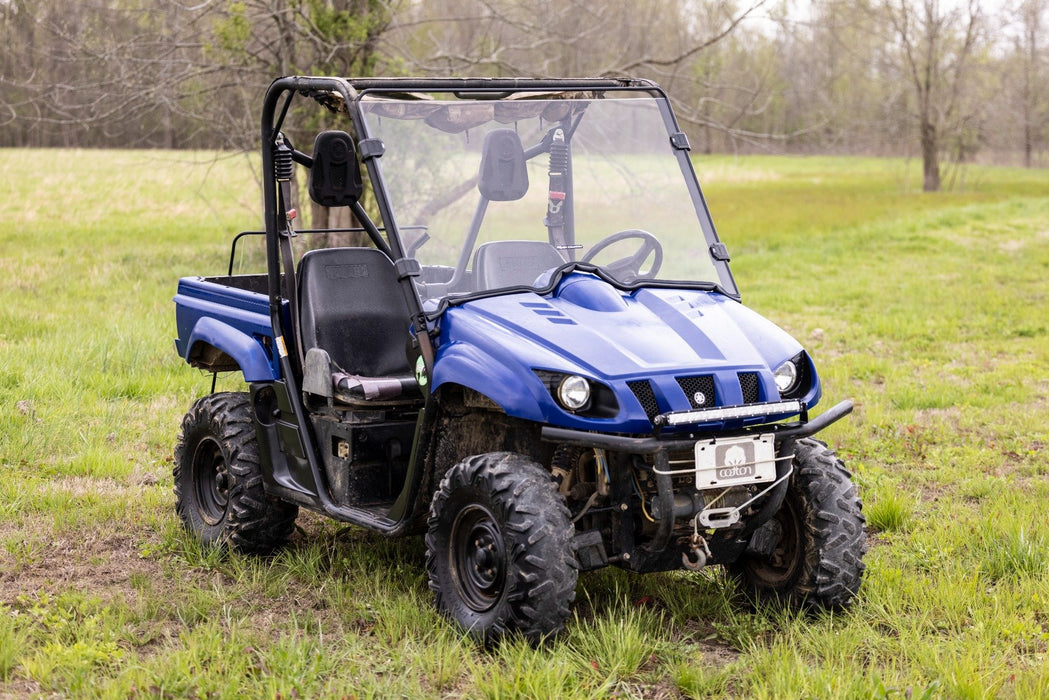 Rough Country Full Windshield Scratch Resistant for 2004-2013 Yamaha Rhino 450/660/700