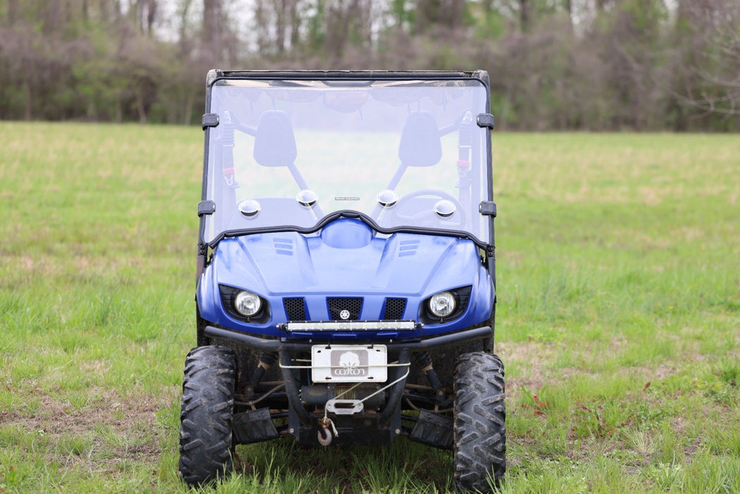 Rough Country Vented Full Windshield Scratch Resistant for 2004-2013 Yamaha Rhino