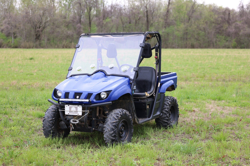 Rough Country Vented Full Windshield Scratch Resistant for 2004-2013 Yamaha Rhino