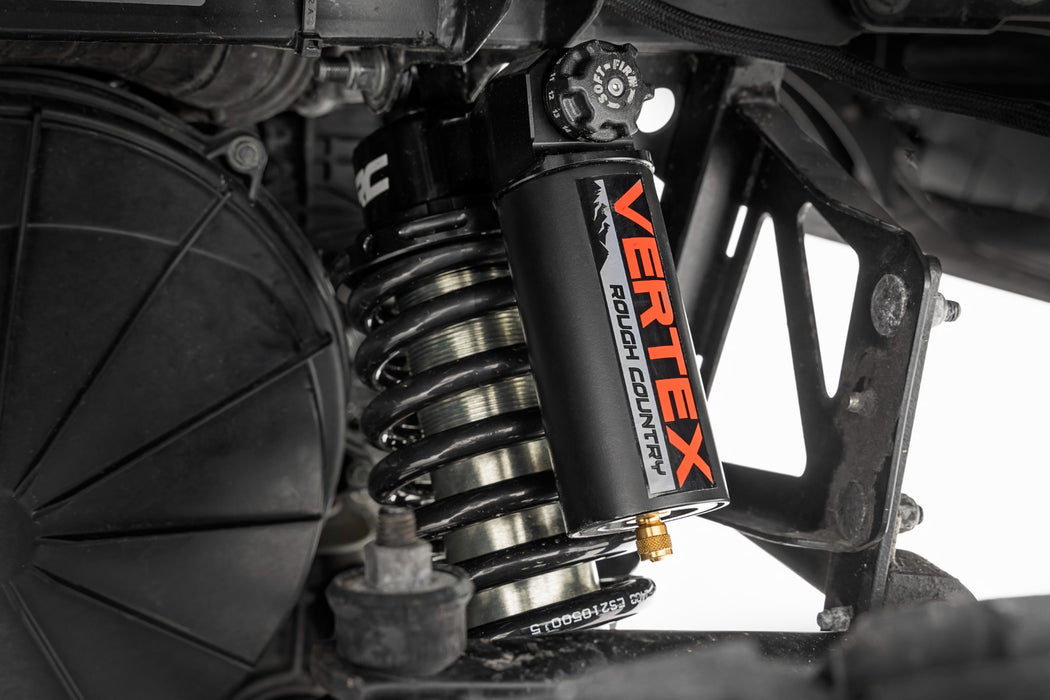 Rough Country Vertex Rear Coil Over Shock Pair Adjustable for 2013-2023 Polaris Ranger 1000/Ranger XP 900/1000