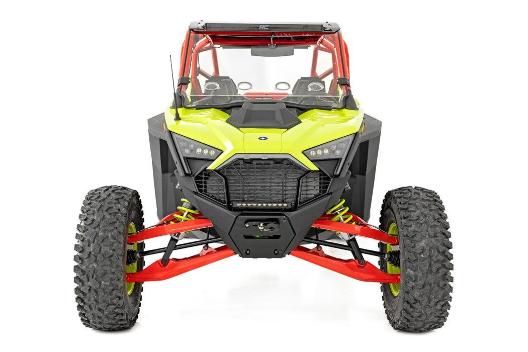 Rough Country Vented Full Windshield Scratch Resistant for 2022-2023 Polaris RZR Turbo R