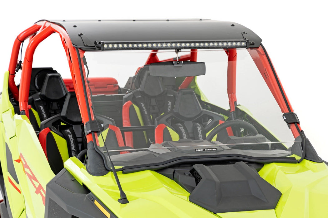 Rough Country Full Windshield Scratch Resistant for 2020-2023 Polaris RZR Pro/Turbo R