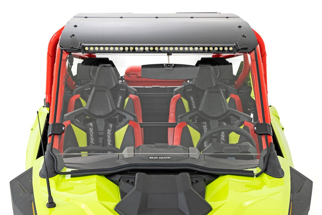 Rough Country Full Windshield Scratch Resistant for 2020-2023 Polaris RZR Pro/Turbo R
