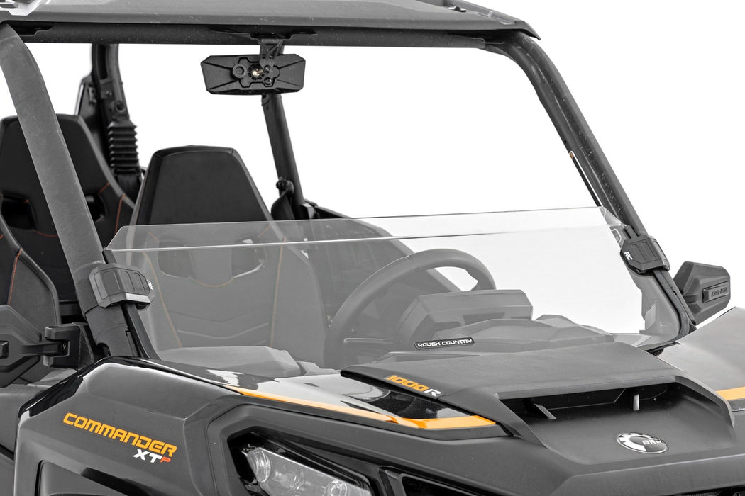 Rough Country Half Windshield Scratch Resistant for 2021-2023 Can-Am Commander 1000R/Max