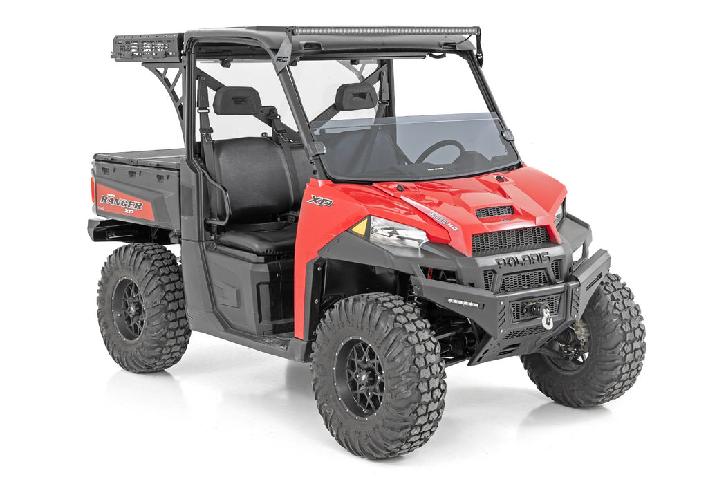 Rough Country Tinted Half Windshield Scratch Resistant for 2013-2023 Polaris Ranger 1000/Ranger XP 900/1000