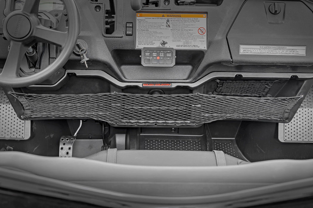 Rough Country Storage Tray Under Dash for 2016-2023 Honda Pioneer 1000
