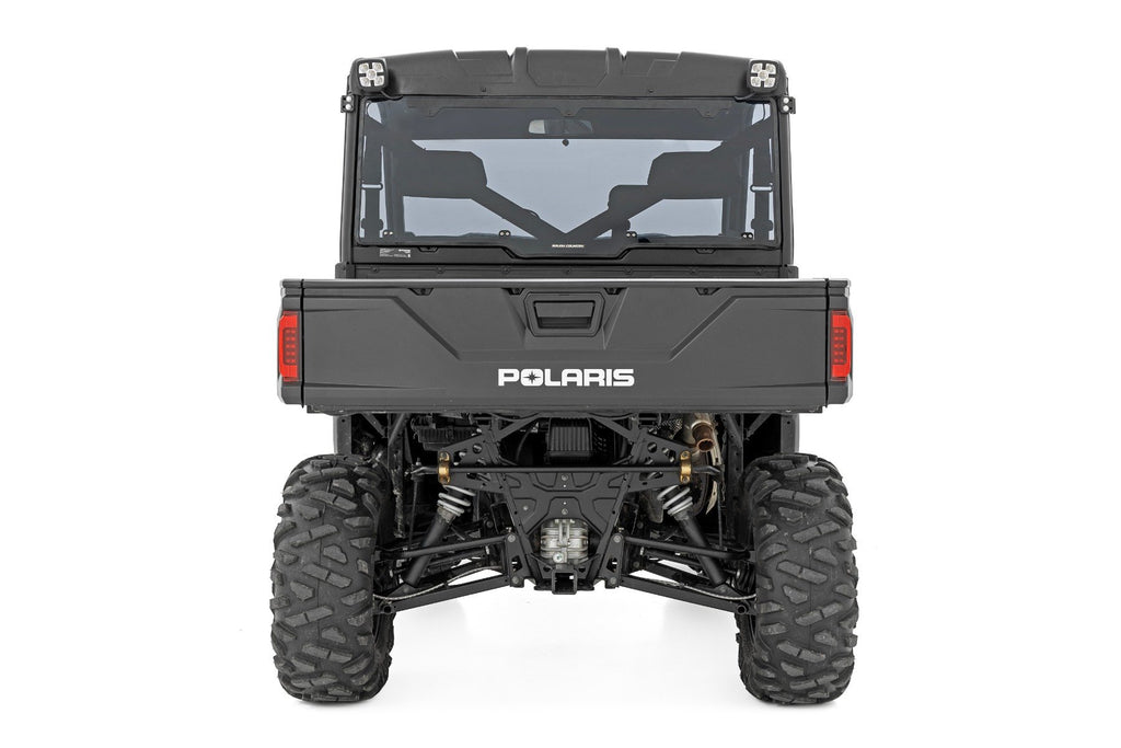 Rough Country Tinted Rear Panel Scratch Resistant for 2013-2023 Polaris Ranger Crew XP 1000