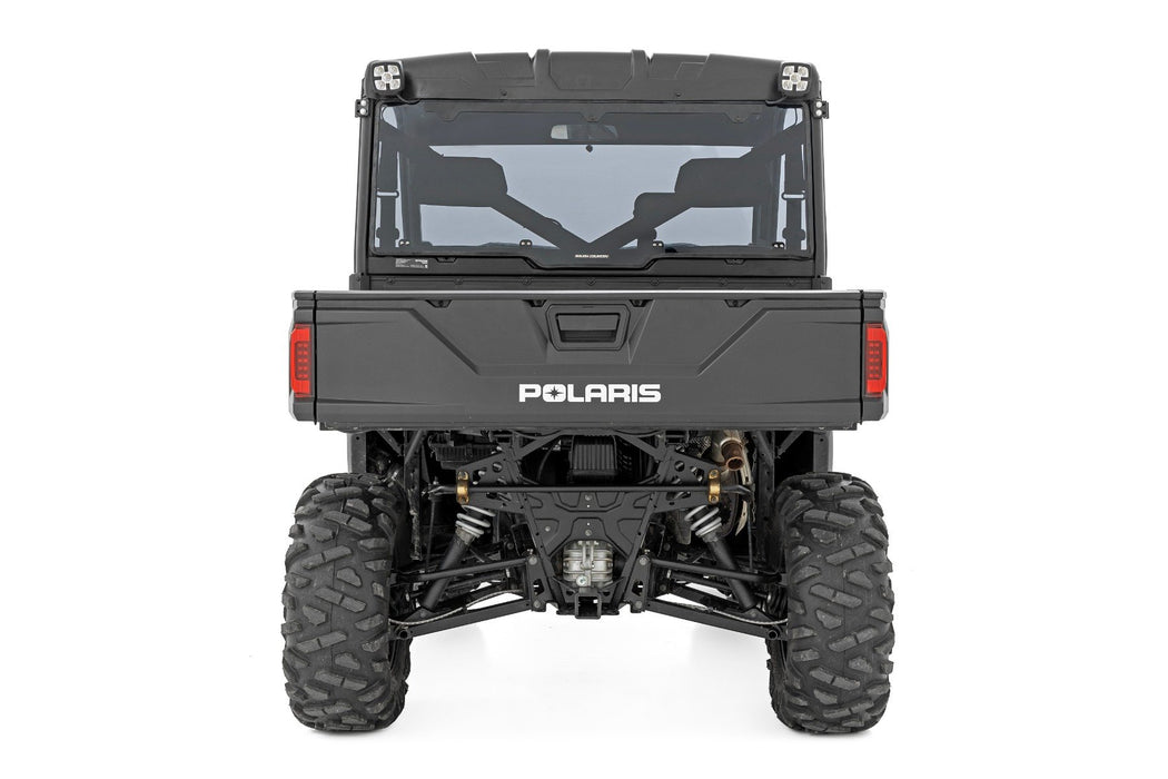 Rough Country Tinted Rear Panel Scratch Resistant for 2013-2023 Polaris Ranger Crew XP 1000