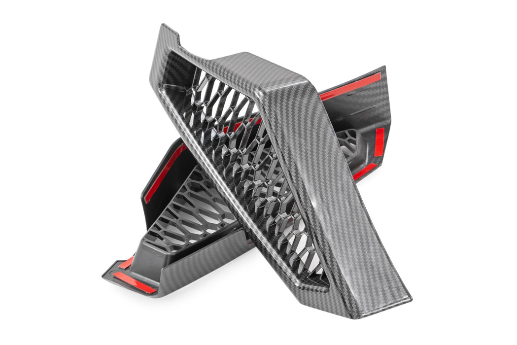 Rough Country Radiator Cover Side Edge Grille for 2020-2023 Polaris RZR