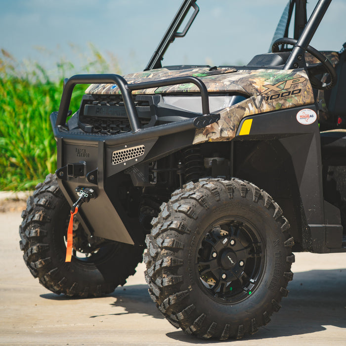24+ Updated Polaris Ranger 1000 Ranch Armor Front Bumper