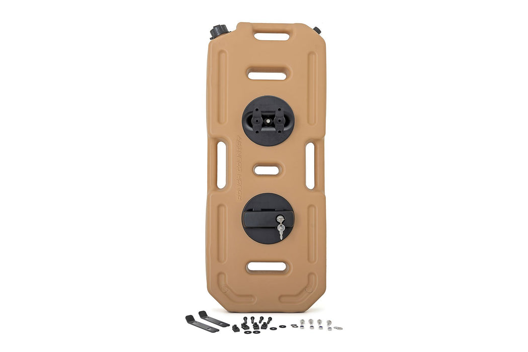 Rough Country 20L Fluid Container w/ Locker - Tan