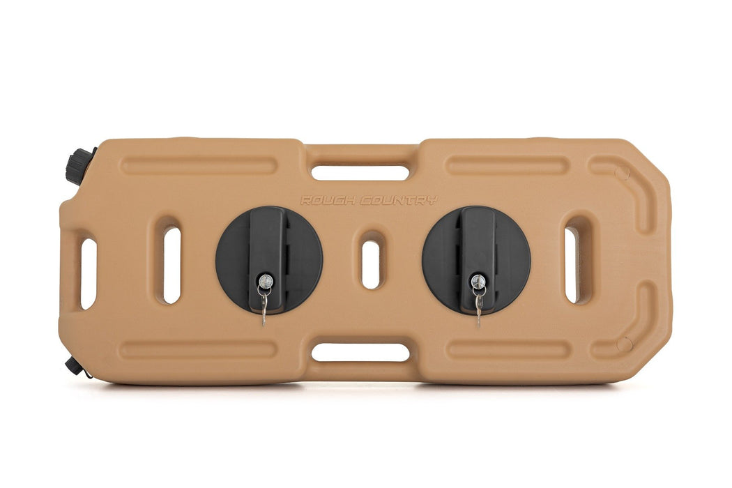 Rough Country 20L Fluid Container w/ Locker - Tan