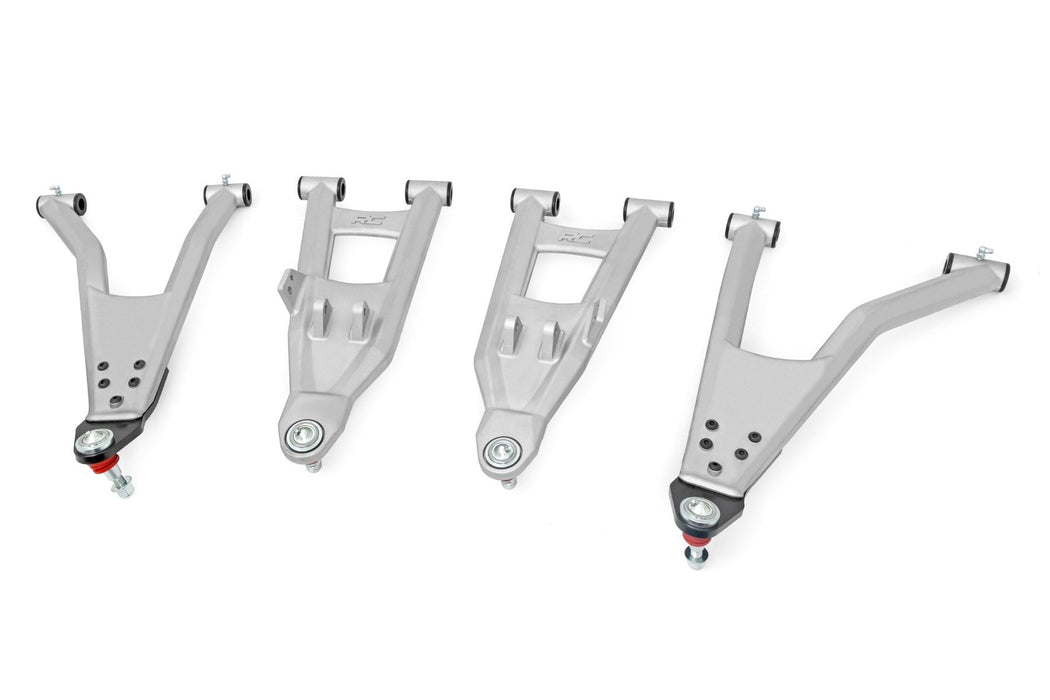 Rough Country Aluminum Control Arms High Clearance w/ 2" Forward Offset for 2021-2024 Polaris Ranger XP 1000