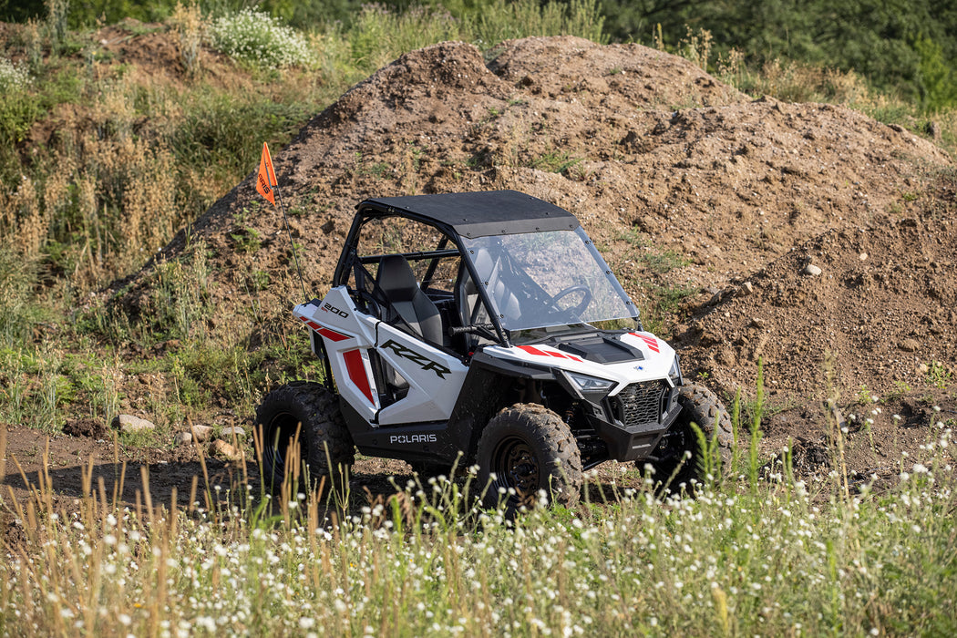 Kolpin Mini Youth RZR 200 Poly Windshield, Rear Panel & Poly Roof Combo