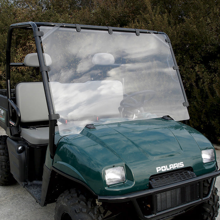 Seizmik Windshield – Full (UV Resistant Poly) ? Polaris 2002-08 Round Tube Ranger