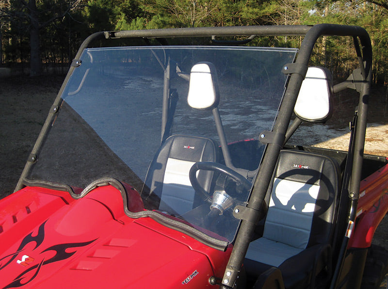 Seizmik Windshield – Full (UV Resistant Poly) ? Yamaha Rhino