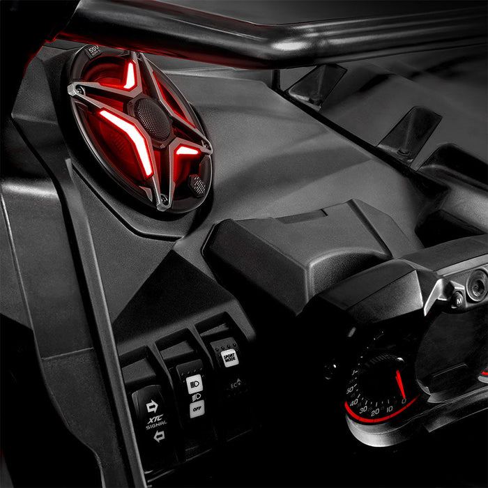 SSV Works 2017-2025 Can-Am® Maverick X3 Front-Dash 6.5" Speaker-Panels