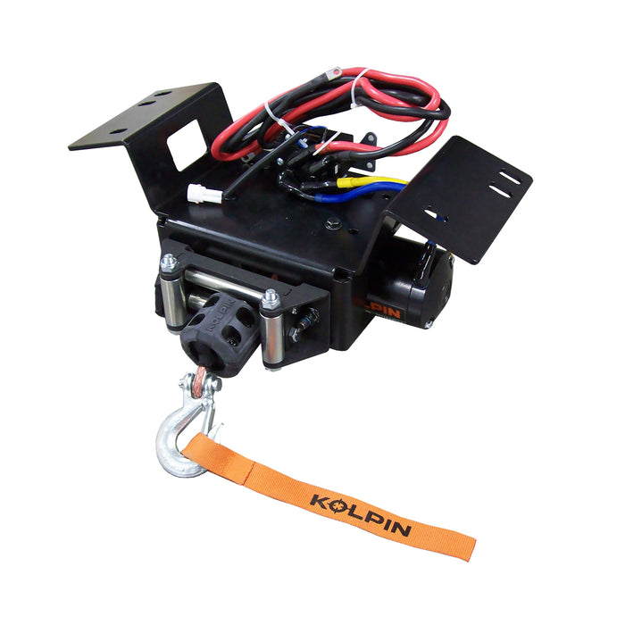 Kolpin Honda® Pioneer 700 Kolpin Quick-Mount Winch 3500 lb Synthetic Rope