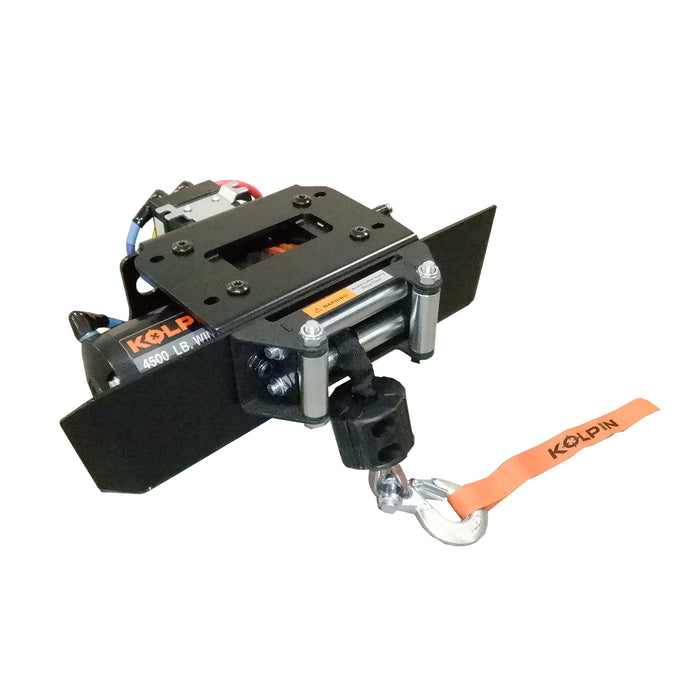 Kolpin Polaris RZR 1000 Kolpin Quick-Mount Winch 4500 lb Synthetic Rope