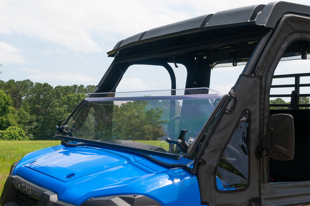 Seizmik Windshield Versa-Fold (Scratch Resistant Poly) – Kawasaki Mule Pro FX & FXT