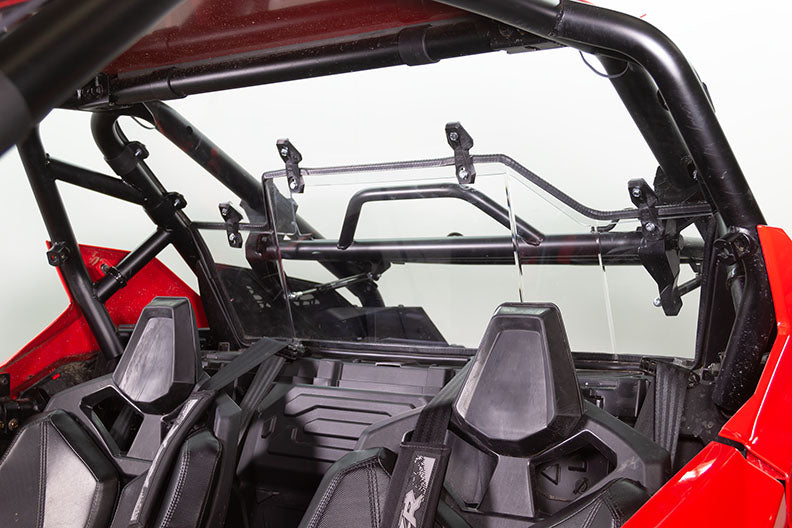 Seizmik Hard Rear Windshield (UV Resistant Poly) ? Polaris RZR Pro XP