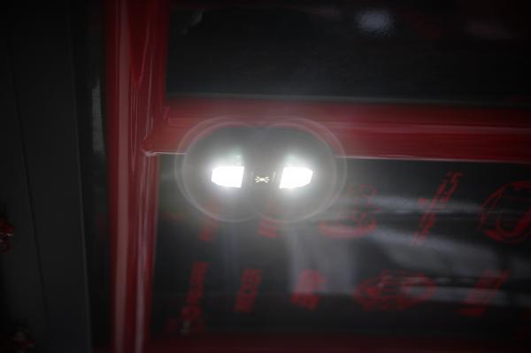 SSV Works Dome Light with Billet Mount for 1.75” Tube