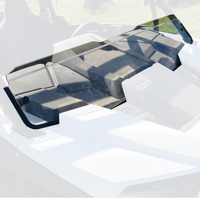 Kolpin UTV Windshield - Half-Fixed Windshield - Polaris RZR XP1000