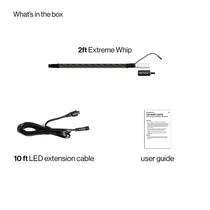 EcoXGear Extreme Whip Qty 1 X 2Ft
