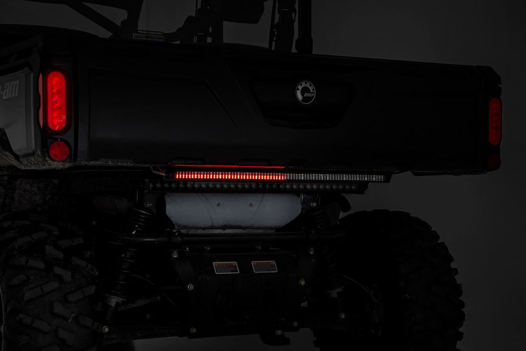 Rough Country LED Light Tailgate Mount 30" Multi Function for 2016-2023 Can-Am Defender